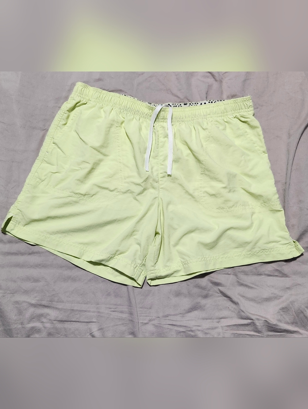 Columbia Lightweight Drawstring Shorts - Pale Lime